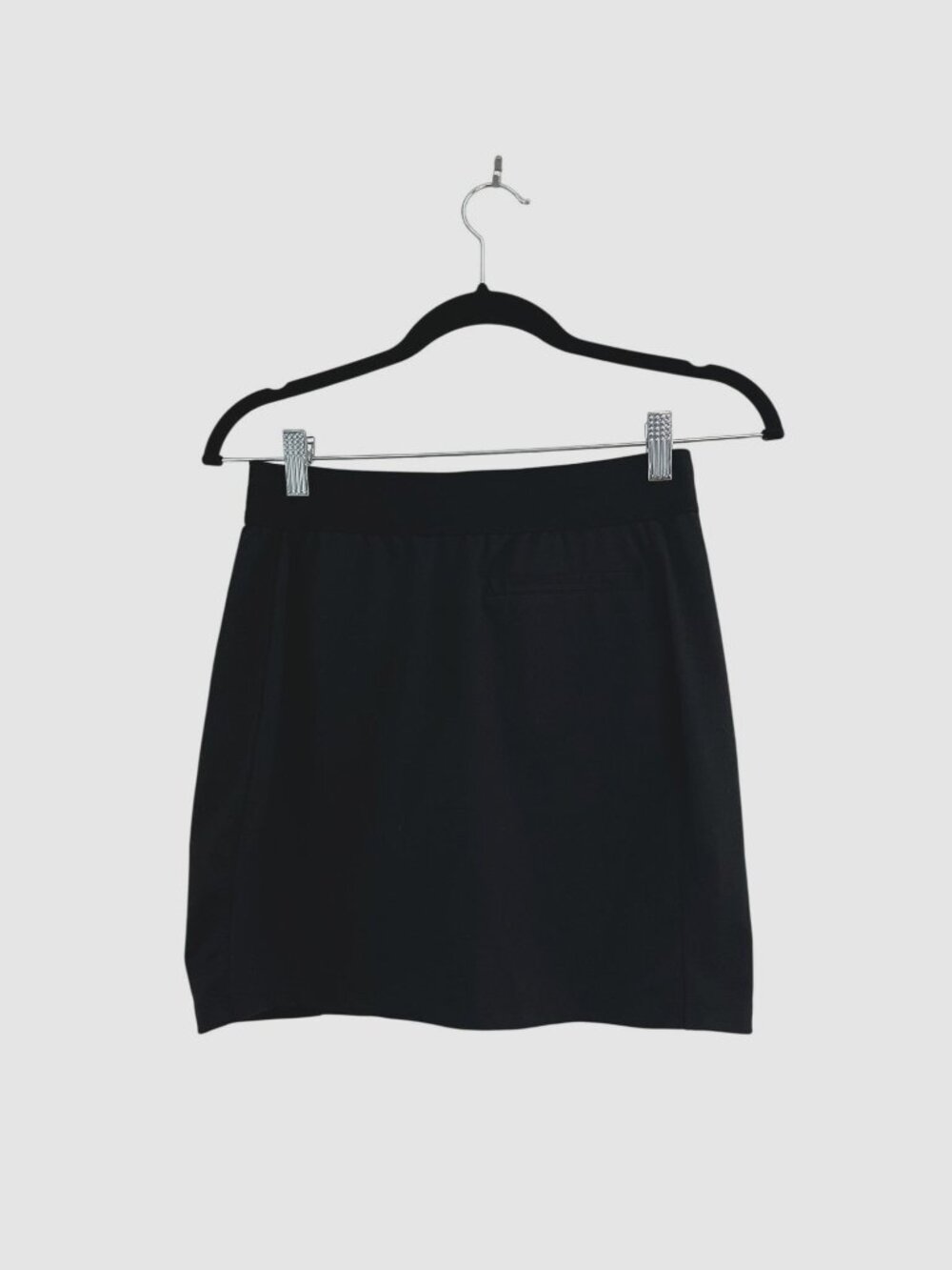 Adidas Black Golf Skirt Skort XS With Built-In Shorts & Striped Waistband